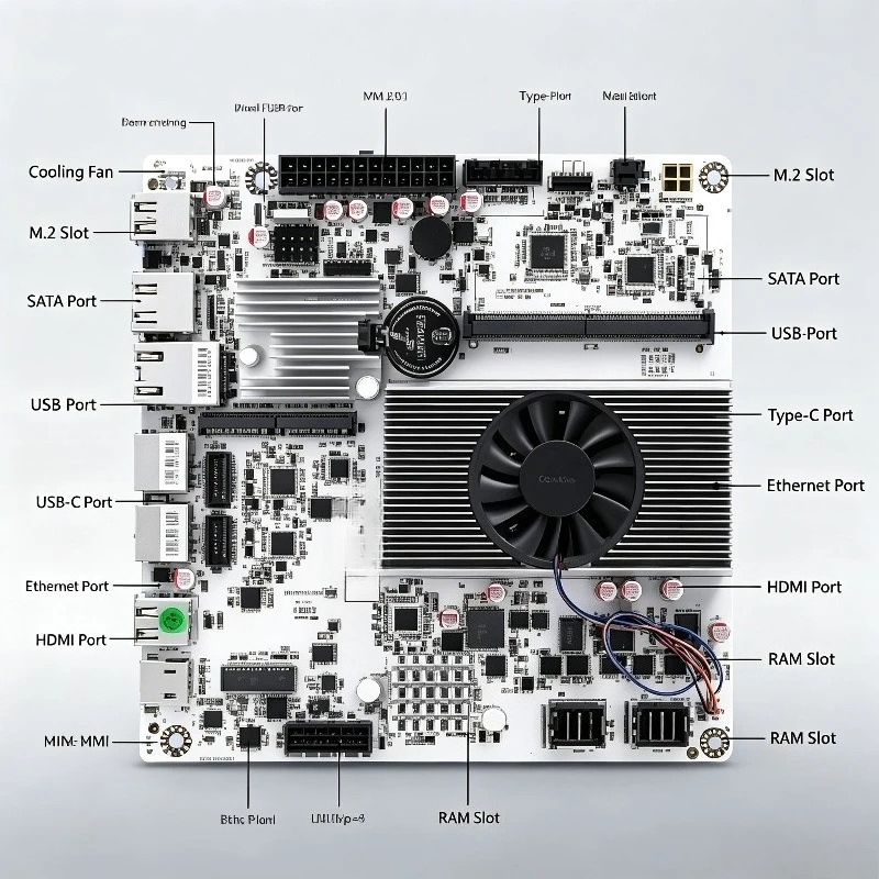 DDR5 RAM, Dual M.2 NVMe, 10Gbp - Nas Motherboard 8 Sata Mini Itx review and price